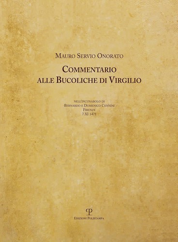 Commentario alle bucoliche - commentario,