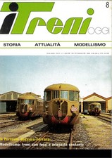TRENI OGGI N.8 RIVISTA MENSILE EDIZ.ETR DESENZANO ANNO 1 N.8 APRILE 1981