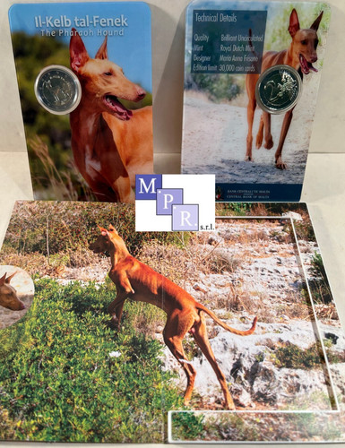 Malta euro cane - il, del