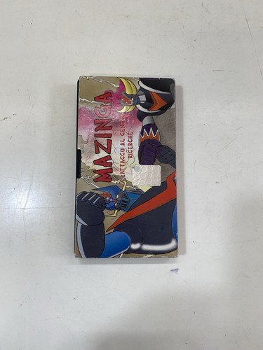 Vhs mazinga attacco centro - attacco,
