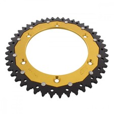Pignone alluminio oro 46 denti