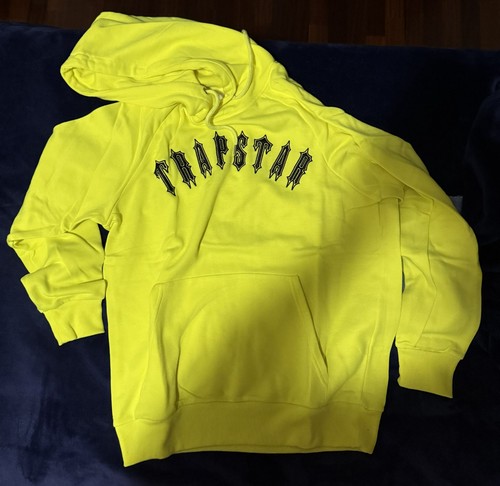 Felpa trapstar london gialla - felpa,
