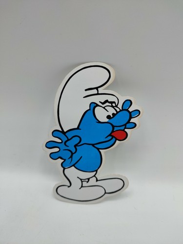 Puffi peyo schtroumpfs adesivo - schtroumpfs,