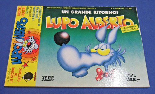 Lupo alberto silver - alberto, di