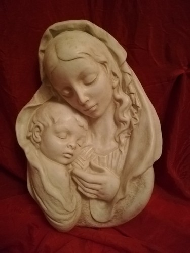 Scultura immagine madonna - scultura,