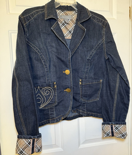 Giacca anisette denim aderente - anisette,