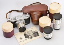 Praktica FX + ZEISS Tessar 2,8/50 + Flektogon 2,8/35 + SONNAR 4/135 🔝✅ (8367)
