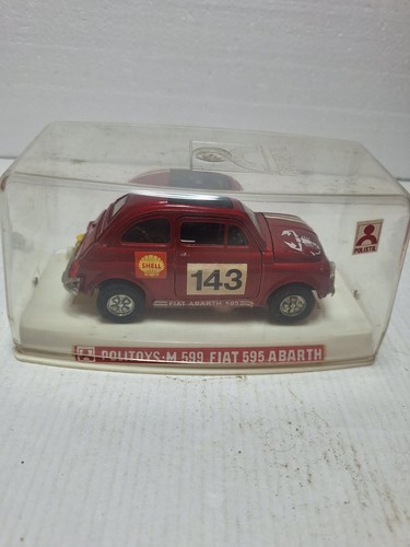 Fiat 595 abarth politoys - fiat,