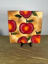 Piatto quadrato in ceramica