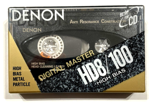 Denon hd8 100 audiocassetta - denon,