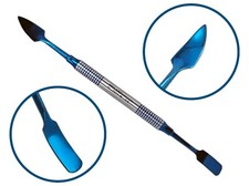 Spatola per cera dentale (Bluline) #31 con manico tipo EverEdge tipo tassello