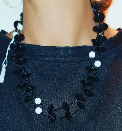 Collana lunga onice e - *collana,
