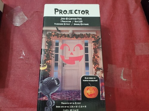 Proiettore led rosso halloween - led,
