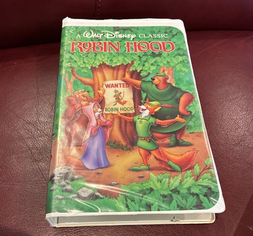 Walt disney robin hood vhs - robin,