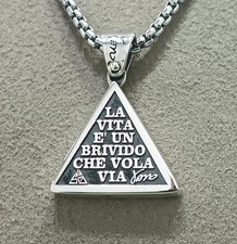 Collana con ciondolo argento - collana,