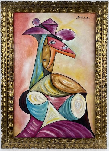 Dipinto olio tela - olio, su
