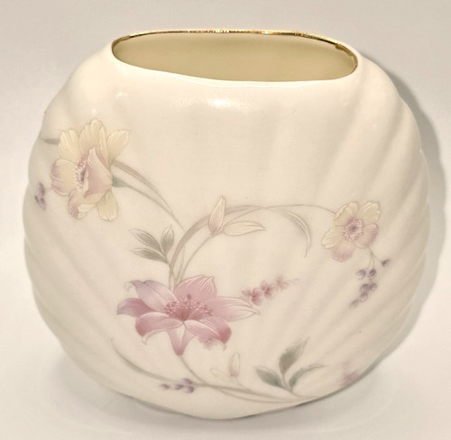 Vaso vintage porcellana rosa