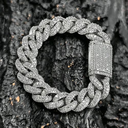 Bracciale uomo maglia cubana