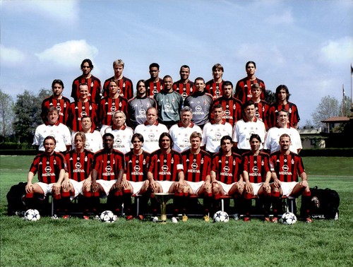 Fotografia squadra milan - fotografia, ac