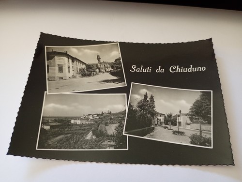 Cartolina saluti chiuduno - cartolina,