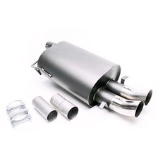 Scarico sportivo 2x76dtm per - sportivo,