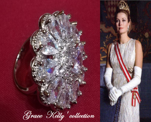Sfarzoso anello grace - grace, kelly