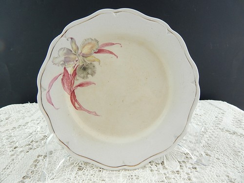 Art nouveau iris - antico, piatto