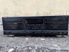 Rare Aiwa AD-WX929 Vintage Stereo Cassette Deck Dual Recording High-Speed