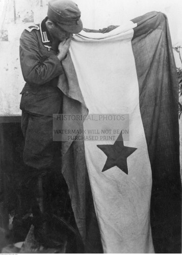 German soldier with yugoslav - soldier,