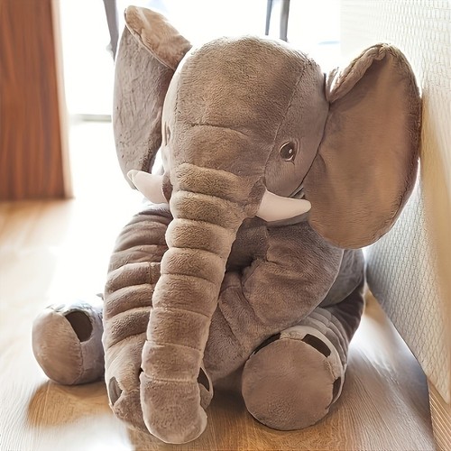 Elefante peluche morbido - elefante,