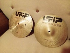 UFIP Series EXPERIENCE-Coppia Piatti 12" Charleston - Hi-Hat per Batteria-Medium