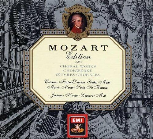 Mozart choral works - works, cd