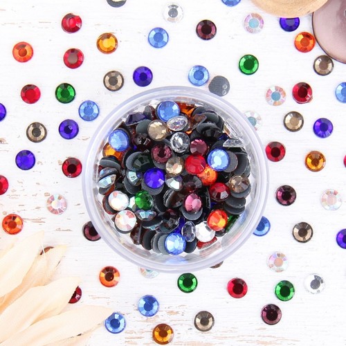 Strass cristallo hot fix 3mm - strass,