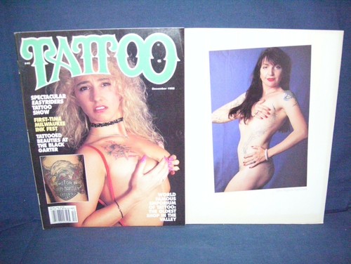 Tattoo the magazine skin - tattoo, of