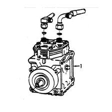 Compressore D7NN19D623A adatto