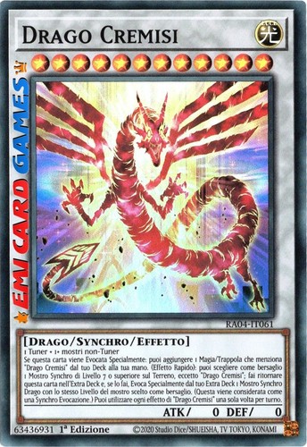 Drago cremisi ra04 it061 - ra04-it061,