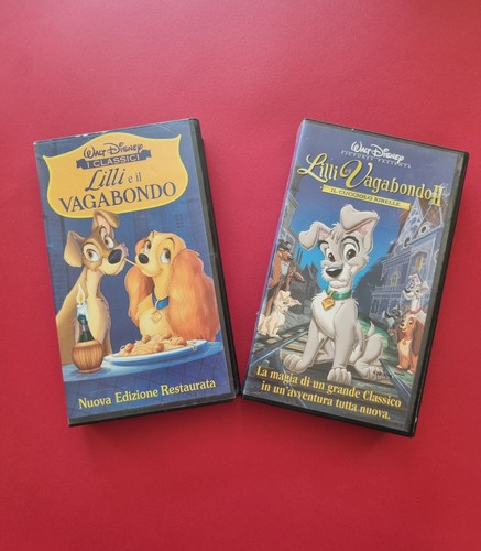 Vhs lilli vagabondo i - vhs, "lilli