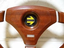 MOMO Wood Steering Wheel 350mm