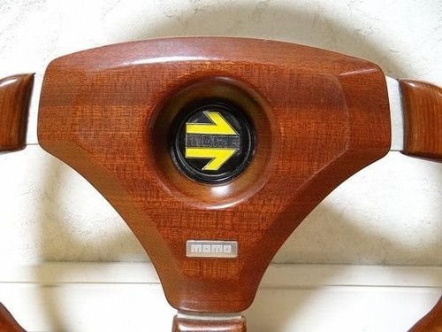 Momo wood steering wheel - wheel, 350mm