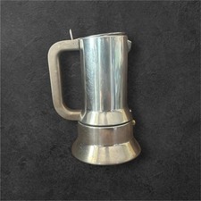 Alessi 9090/6 1000W 6 Tazze Caffettiera con Fondo  Induzione - Acciaio Inox