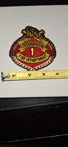 Patch vigili del fuoco green - patch,