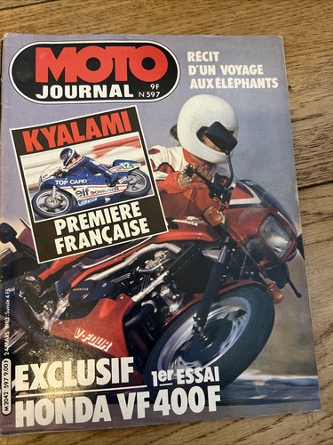 Moto journal 597 - 597, vf