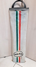 Vintage EROICA Sport POMPA A PAVIMENTO SILCA 16 ATM GIALLA MADE IN ITALY