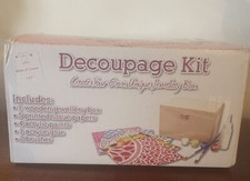 Kit decoupage scatola