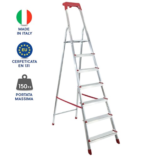 Scala alluminio pieghevole - in,