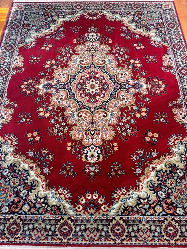 Tappeto lana vintage power - tappeto,