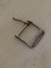 LONGINES steel buckle fibbia acciaio 14mm anni 70/80 ORIGINALE usata