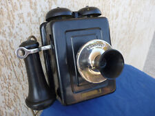 TELEFONO  KEIIOGG  VINTAGE BAKELITE E METALLO   USA Anni 20 Originale