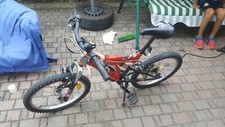 Bicicletta bambino rossa ruote 20 con cambio 6 marce usata vedi descrizione