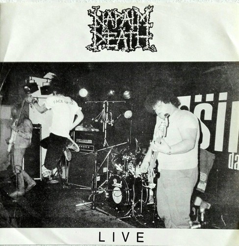 Napalm death live vinyl - death, –